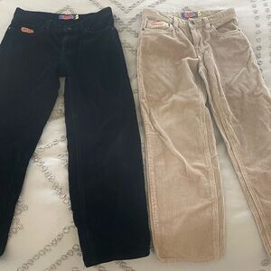 Empyre Kids Corduroy Pants - Black and Tan size 26